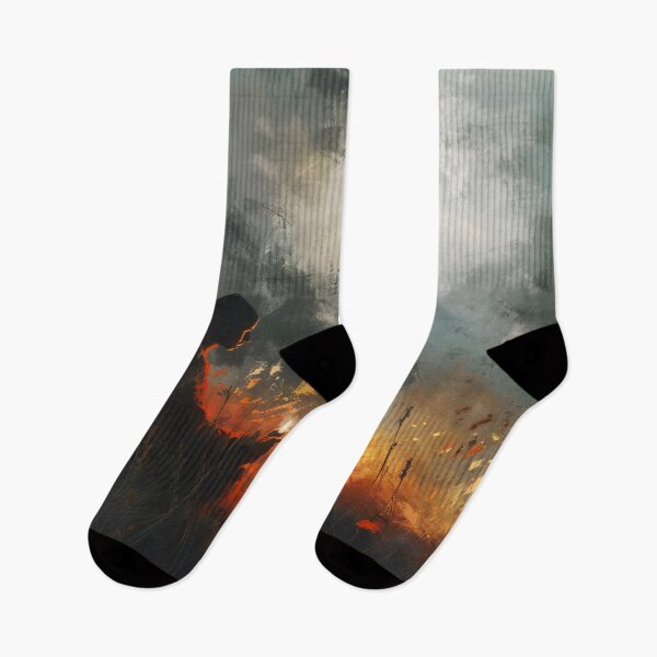 Item preview, Beacon of Solace: Amidst the Embered Sky designed and sold by oanaunciuleanu.