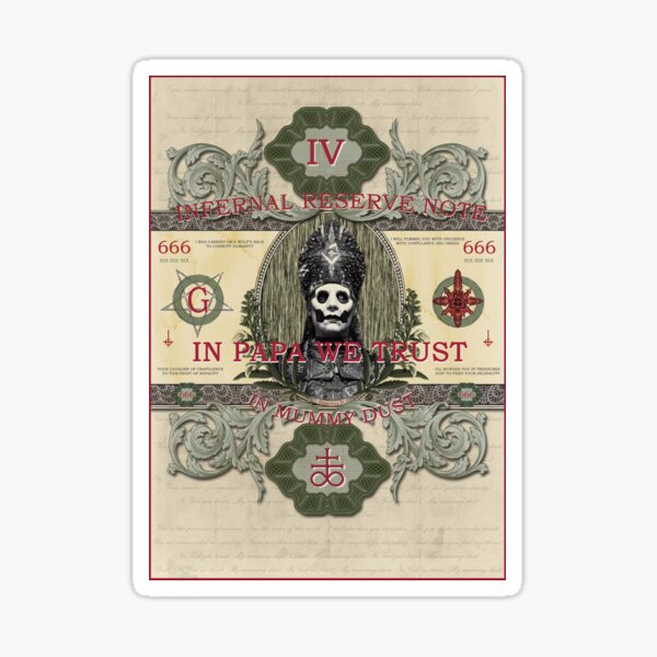 Item preview, In Papa We Trust designed and sold by AKGhoulette.