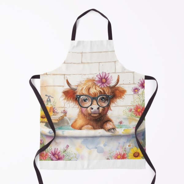 Item preview, Highland Cow Bath time designed and sold by SellingWSarah17.