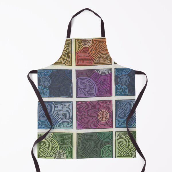 Item preview, Colored Boxes with Interlocking Circles designed and sold by XopherBograt.