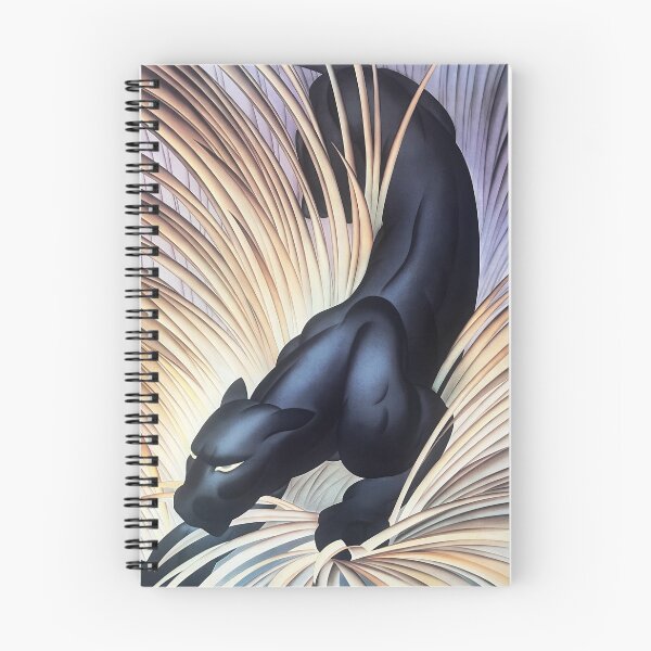 Item preview, Black Panther Stalking Wildlife Art Deco Major Felten designed and sold by PB Mary.