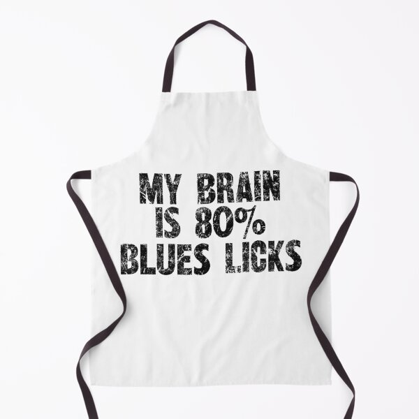 Item preview, My Brain Is 80% Blues Licks - Groovy Guitarist Apparel designed and sold by SRZT.