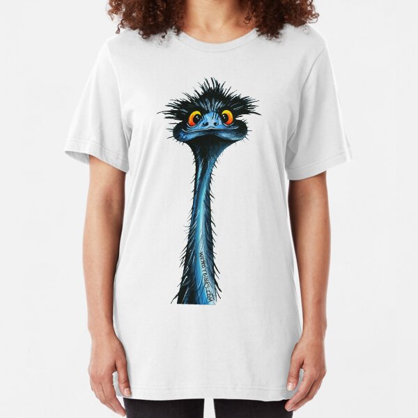 stunned emu Slim Fit T-Shirt