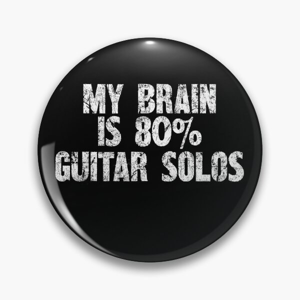 Item preview, My Brain Is 80% Guitar Solos - Shred Master Tee designed and sold by SRZT.