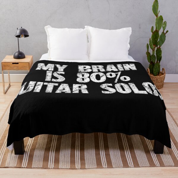 Item preview, My Brain Is 80% Guitar Solos - Shred Master Tee designed and sold by SRZT.