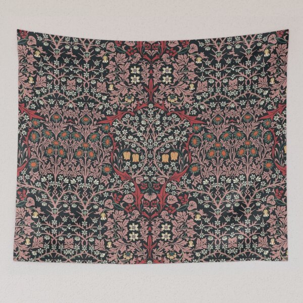 Item preview, William Morris Blackthorn Pink Floral Blinds designed and sold by universe-hold ⭐⭐⭐⭐⭐.