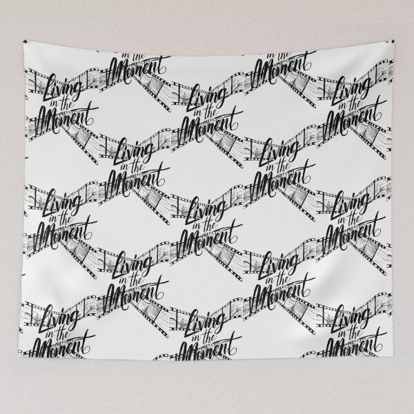Item preview, living in the moment_vintage graphic designed and sold by FORPOTATOPARTY.