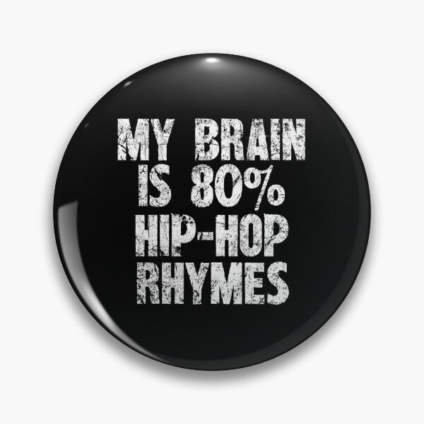Item preview, My Brain Is 80% Hip-Hop Rhymes designed and sold by SRZT.