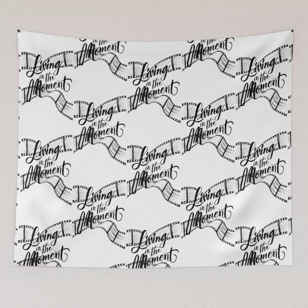 Item preview, living in the moment_vintage graphic designed and sold by FORPOTATOPARTY.