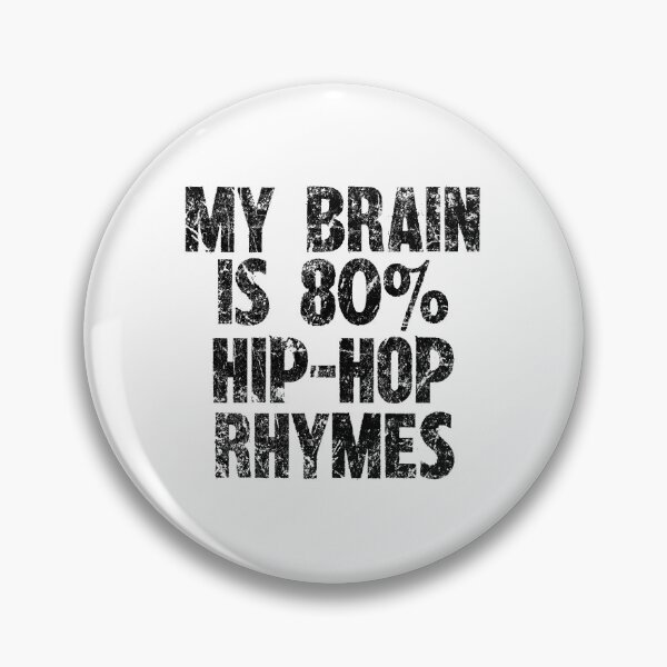 Item preview, My Brain Is 80% Hip-Hop Rhymes designed and sold by SRZT.