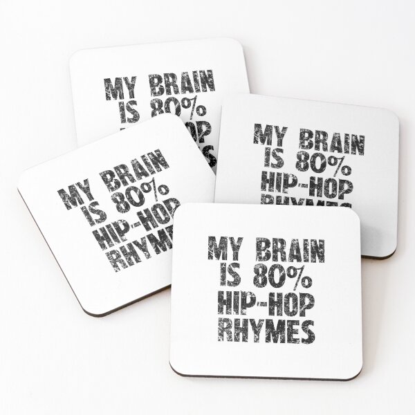 Item preview, My Brain Is 80% Hip-Hop Rhymes designed and sold by SRZT.