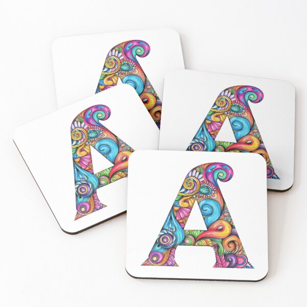 Item preview, Monogram A Amaranthine designed and sold by Sheree Davis.