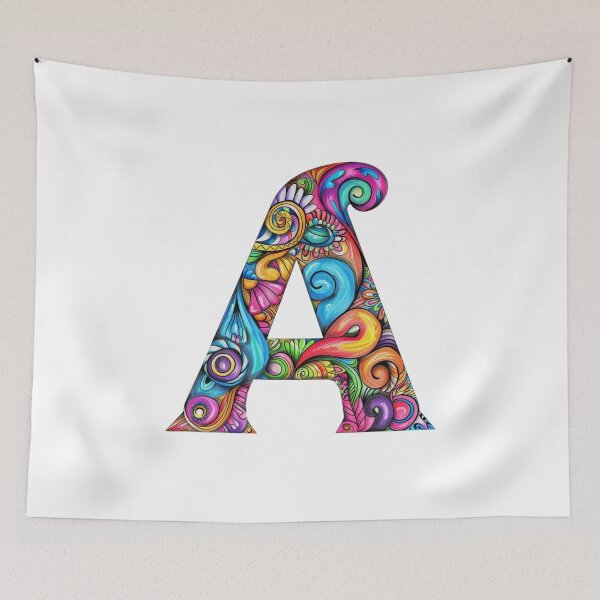 Item preview, Monogram A Amaranthine designed and sold by Sheree Davis.