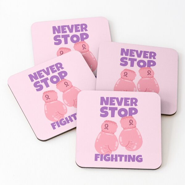 Item preview, Never Stop Fighting Breast Cancer Awareness designed and sold by ricricswert.
