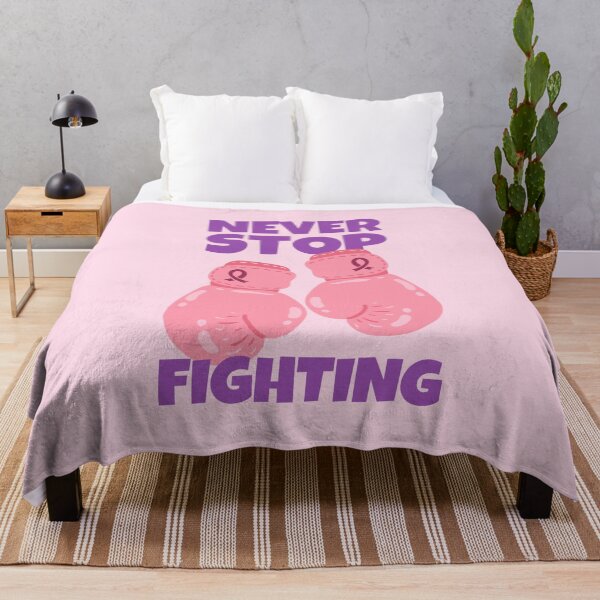 Item preview, Never Stop Fighting Breast Cancer Awareness designed and sold by ricricswert.