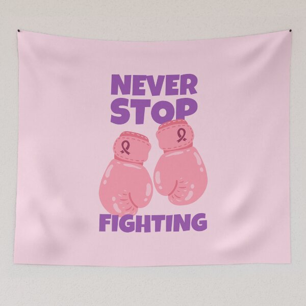 Item preview, Never Stop Fighting Breast Cancer Awareness designed and sold by ricricswert.