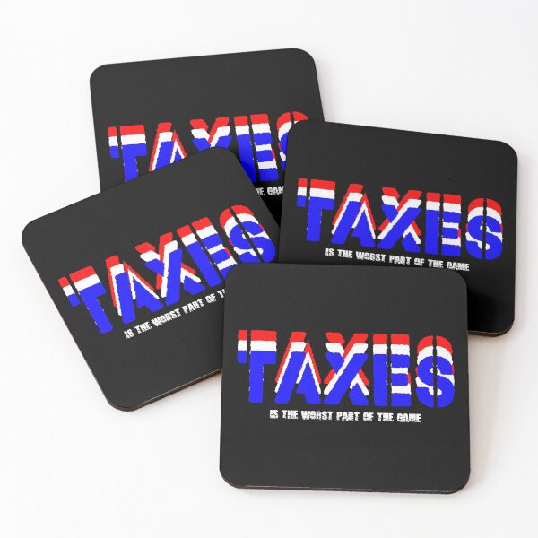 Item preview, Taxes is the worst part of the game designed and sold by NOURLANDART.
