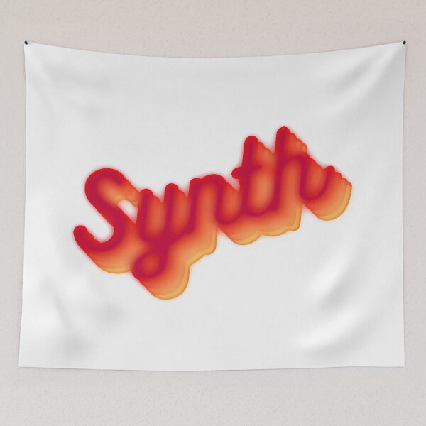 Item preview, SYNTH Neon Writing Sign designed and sold by Synthwave Poem.