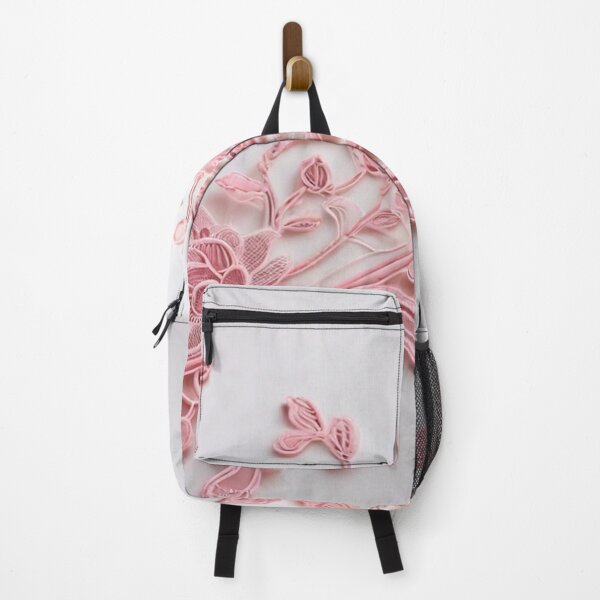 Item preview, Lace Petal Poetry: Babypink Floral Lace Whispers designed and sold by roon-ai.