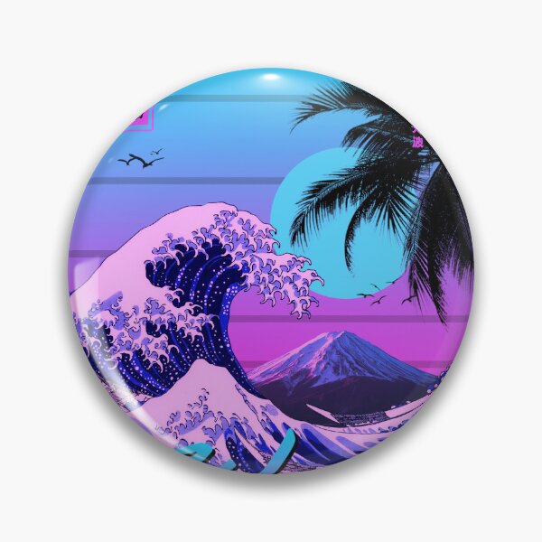 Item preview, Vaporwave Kanagawa designed and sold by exhozt.