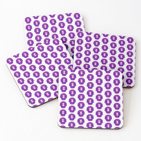 Item preview, BitcoinPurple Skull designed and sold by DegenCouture.