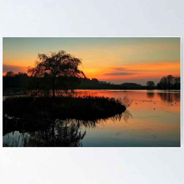 Item preview, Sunset at Hardwick Park  designed and sold by RosRidleyPhoto.