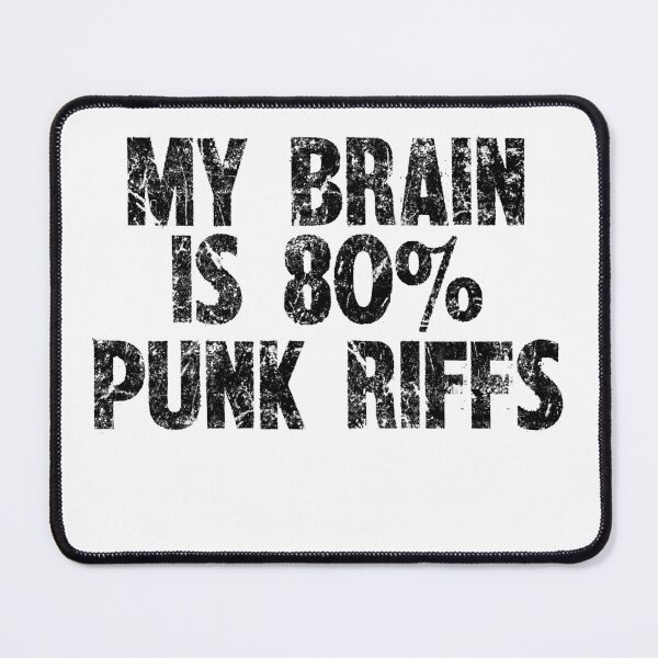 Item preview, My Brain Is 80% Punk Riffs - Rebel Rocker Tee designed and sold by SRZT.