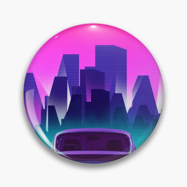 Item preview, 80s Porsche Retrowave city designed and sold by exhozt.