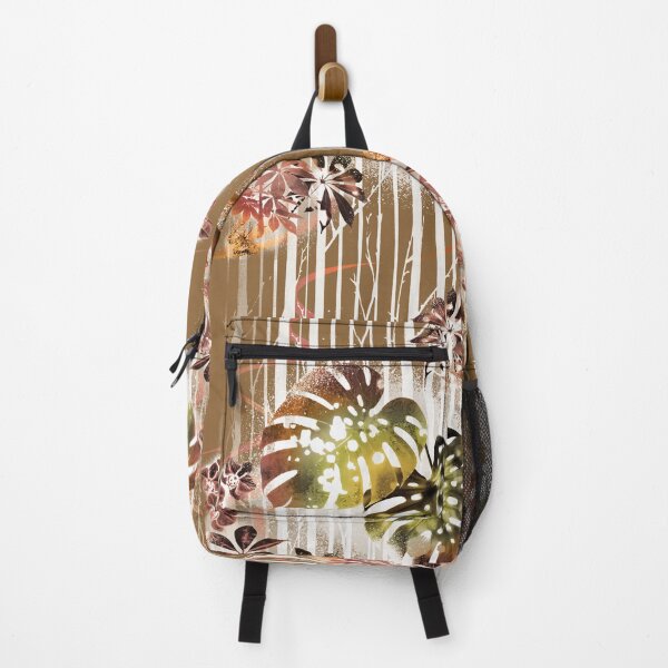 Item preview, Tropical leaf pattern #1 - Brown designed and sold by ArtSea-Bubble.