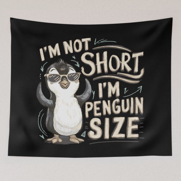 Item preview, Small guy x short penguin designed and sold by The  Knick Knack Nook.
