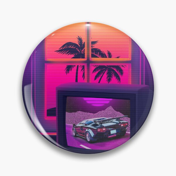 Item preview, 80s Computer neon sunset designed and sold by exhozt.