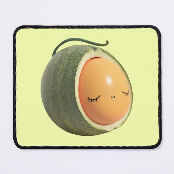 Item preview, melon yoke funny sleep kawaii design designed and sold by brokenpones.