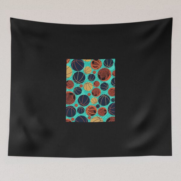 Item preview, Basketballs Retro Pattern Graphic  designed and sold by JaylDooley.