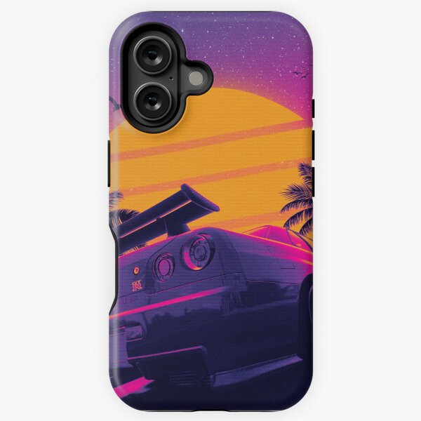 Item preview, Gtr R34 80s outrun retrowave designed and sold by exhozt.