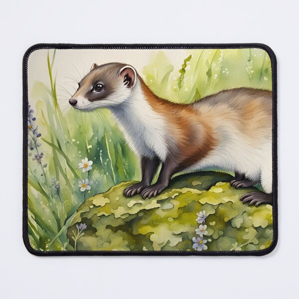 Item preview, Stoat (Mustela erminea) - British Wildlife designed and sold by Country-Artist.
