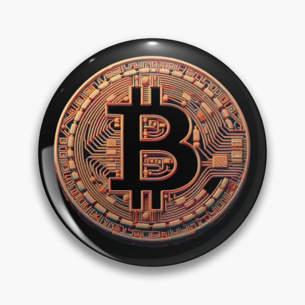 Artikelvorschau, Bitcoin-Orange-Münze entworfen und verkauft von DegenCouture.