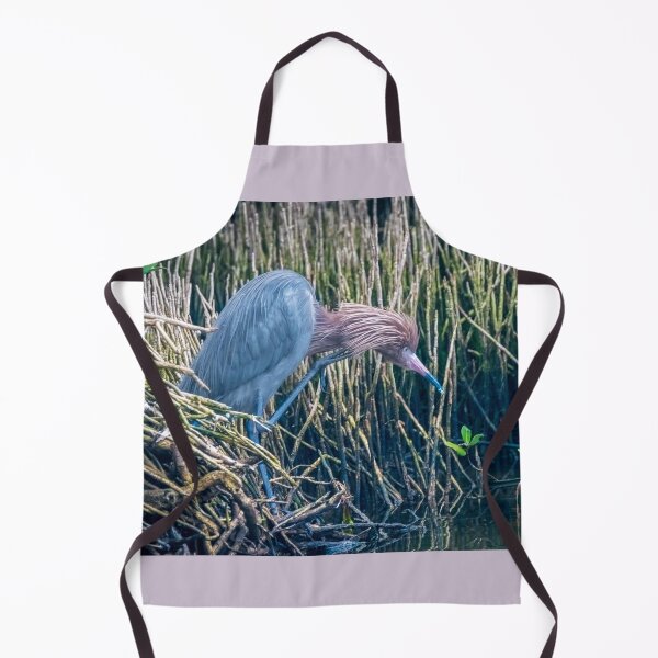 Item preview, Shaggy Headed Reddish Egret designed and sold by Debra Martz.