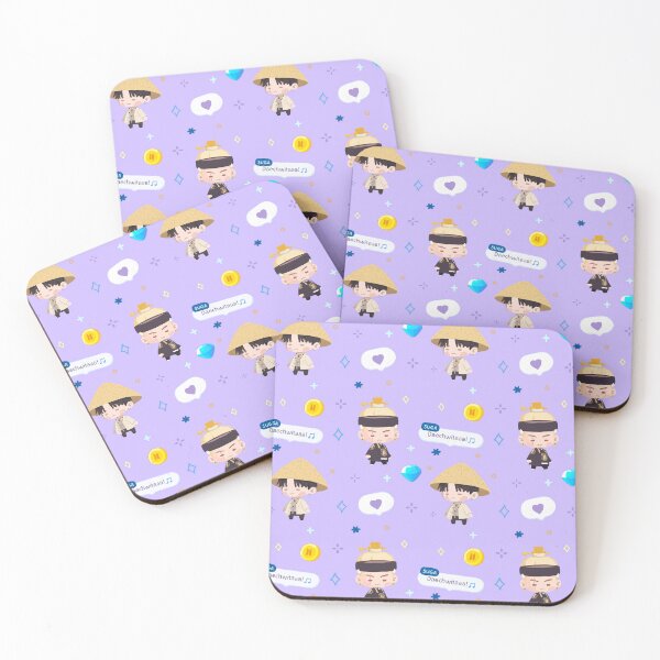 Item preview, BTS In the Seom Daechwita Crayon Doodle Pattern designed and sold by natashacole.