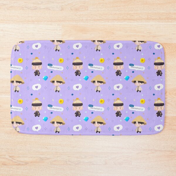 Item preview, BTS In the Seom Daechwita Crayon Doodle Pattern designed and sold by natashacole.