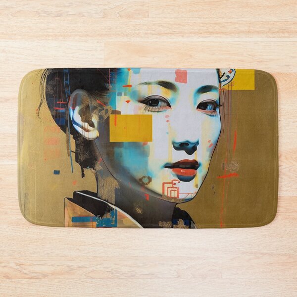 Item preview, Asiatic GEISHA GIRL & Japanese Lover Famous Artistic Wall ART, Elegant Geisha Beauty Wall Art for Indoor Decor designed and sold by Diinaadesigns.