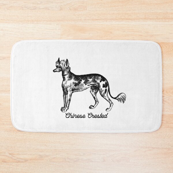 Item preview, Chinese crested - Vintage Black  designed and sold by Kappadog.