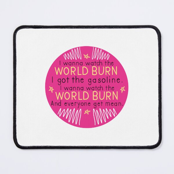 Item preview, I wanna the world burn.  designed and sold by Avarie ✨.