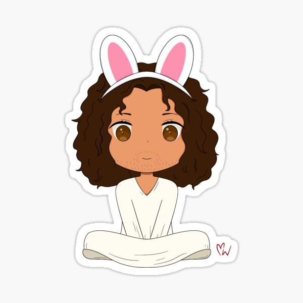 Jesus on Easter Day Sticker