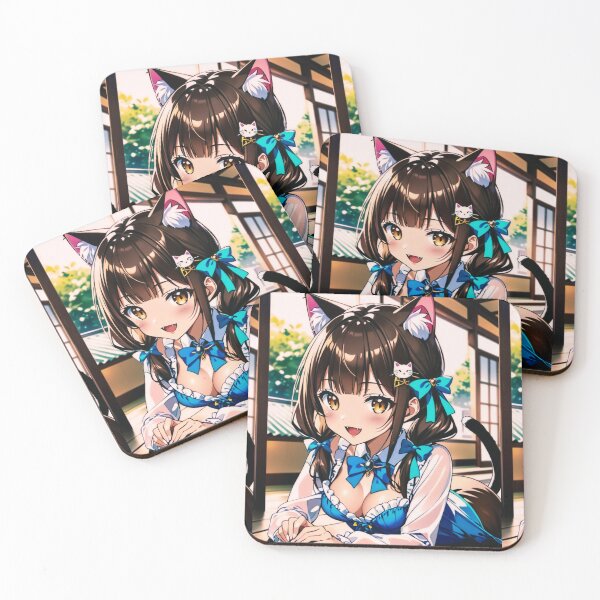 Item preview, Cat Girl Neko Maid Chocola Neko Para 1 designed and sold by MikaseSan.
