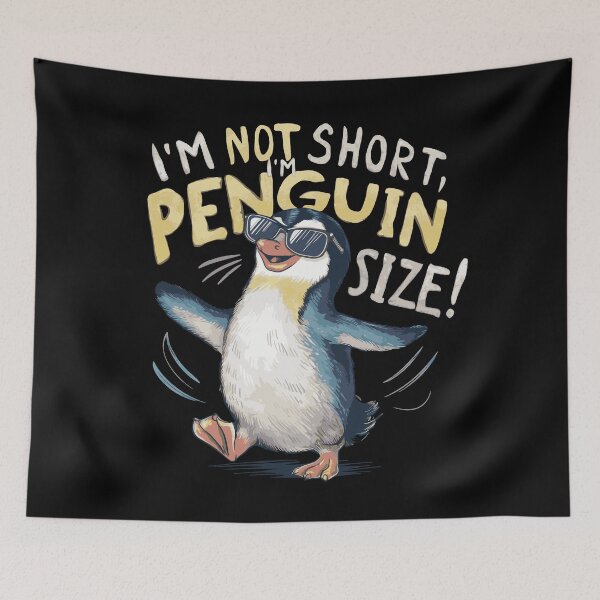 Item preview, Small guy x short penguin designed and sold by The  Knick Knack Nook.