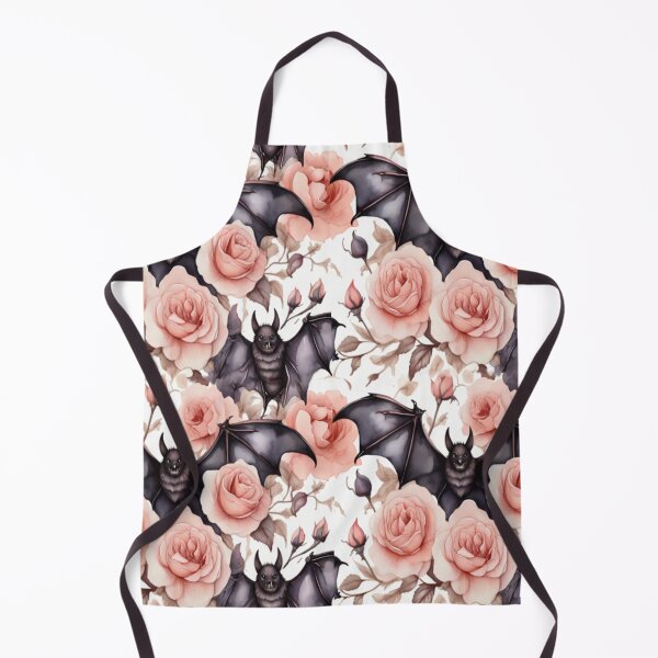 Item preview, Bat and rose pattern designed and sold by Flowersonstuff.