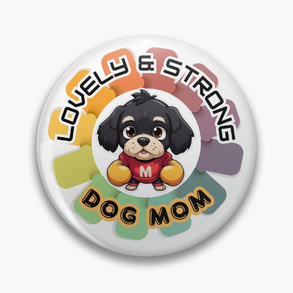 Item preview, Lovely and Strong boxing , fighting dog mom, gift for mother's day, mom's birthday designed and sold by RoseAIArtRhythm.