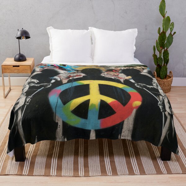Item preview, Banksy's Street Art Revolution solider army peace designed and sold by martin max.