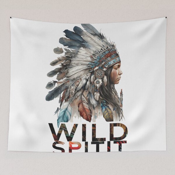 Item preview, Wild Spirit designed and sold by BlackOwlCreate.