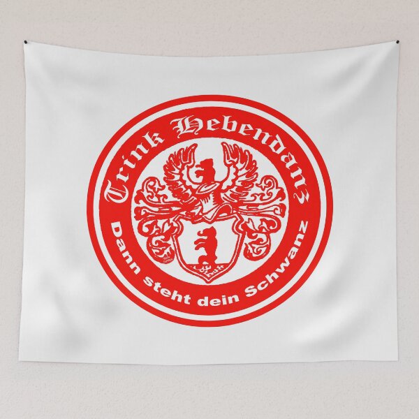 Item preview, Beer as Aphrodisiac; Funny Booze Motif; German; designed and sold by StickerApe.